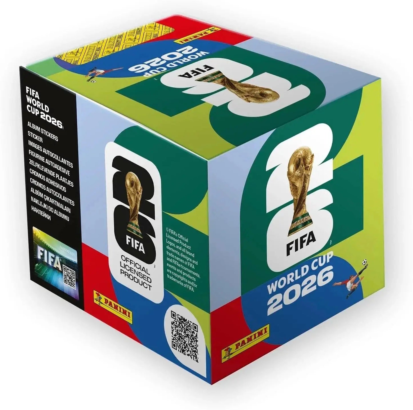 FIFA 2026 50-Pack Sticker Box