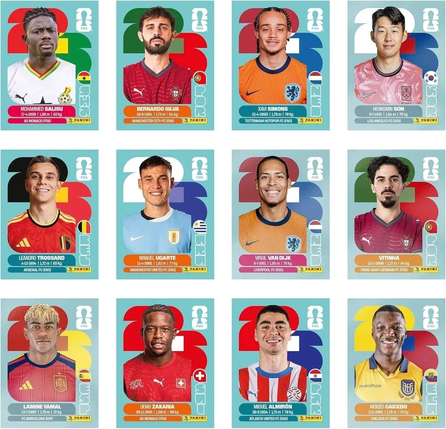 FIFA 2026 50-Pack Sticker Box