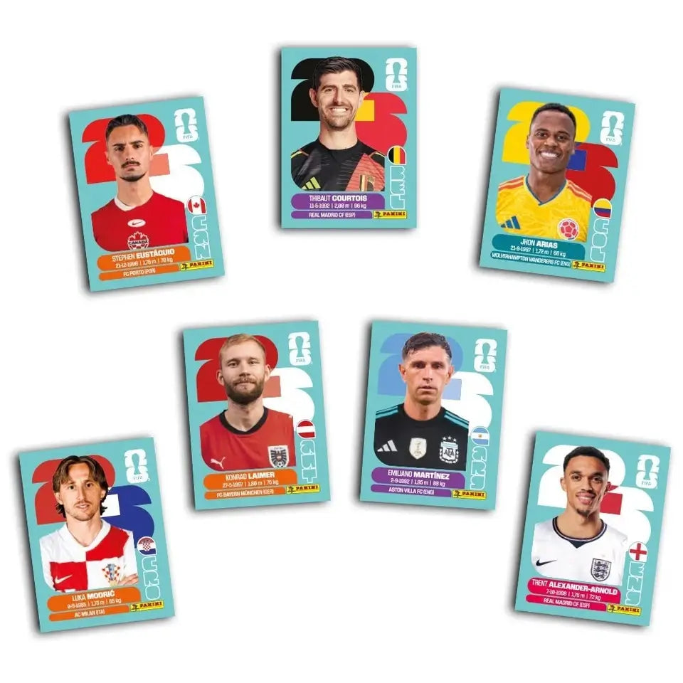 FIFA 2026 50-Pack Sticker Box